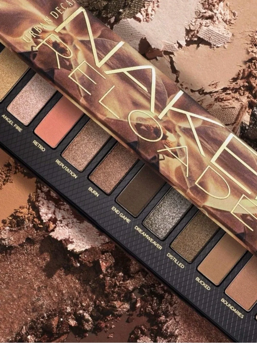 Urban Decay Naked Reloaded Eyeshadow Palette-Warm Neutral Shades New without box